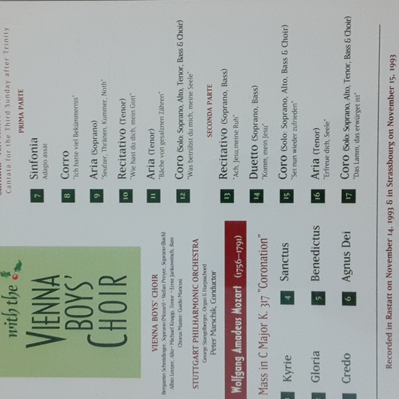 Christmas with the Vienna boy's choir CD music 💿 - Picture 7 of 8